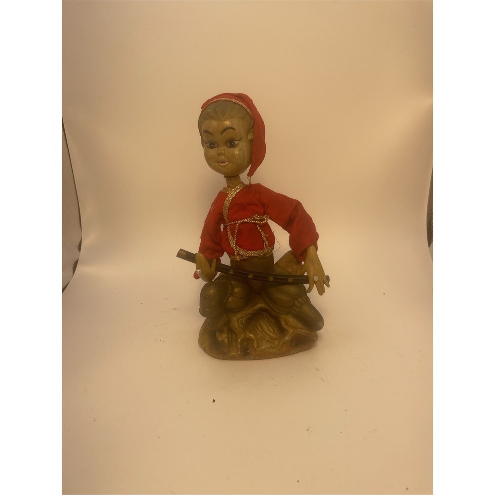 Christmas Elves VINTAGE PIXIE Music ELF COLLECTIBLE HONGKONG 1960 Mid Century 7"